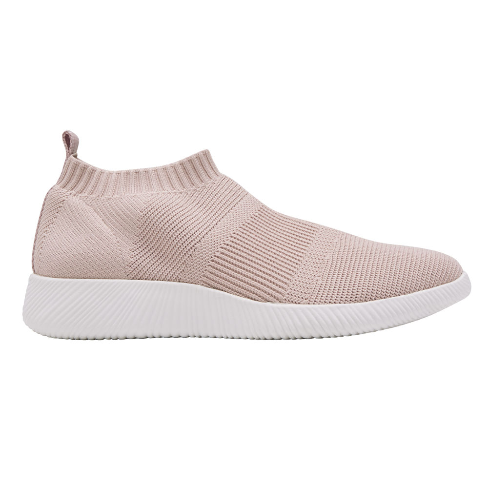 Rockport Womens Sneakers Pink - City Lites Robyne Knit - UK 910-IXVYAW